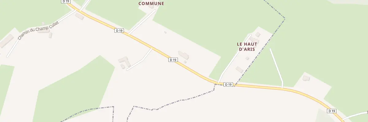 Plan du 2811 Rte d’Alençon à Champfleur