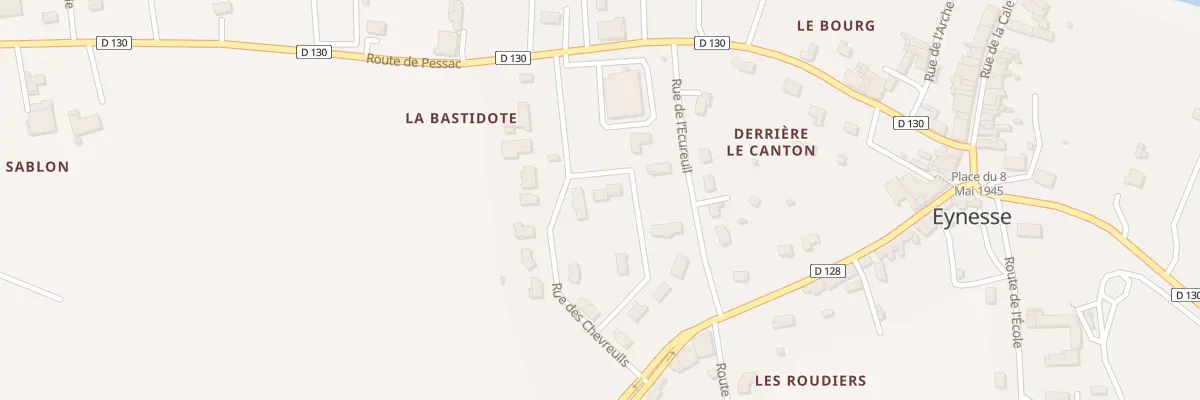 Plan du 12 Lot Communal La Bastidote à Eynesse