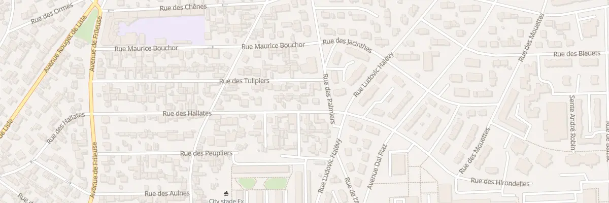 Plan du 77 Rue des Hallates au Havre