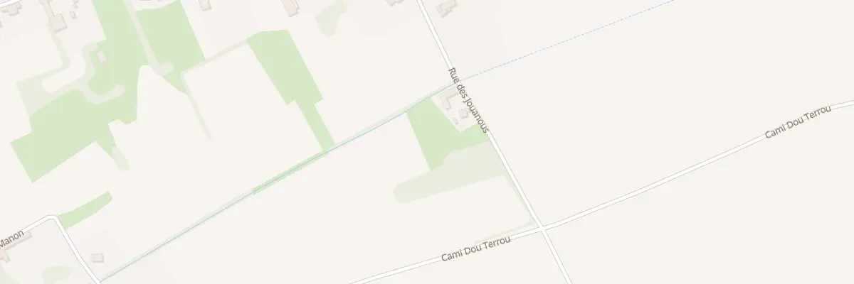 Plan du 222 Rue des Jouanous à Buzon