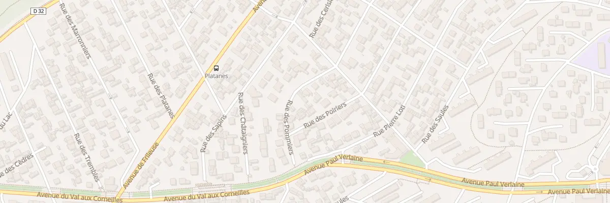 Plan du 22 Rue des Pommiers au Havre