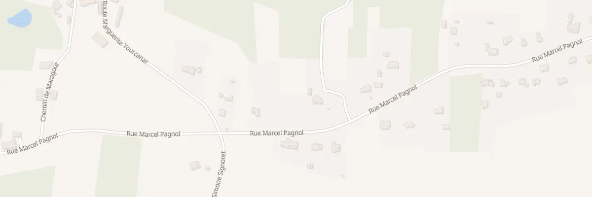 Plan du 2540 Rue Marcel Pagnol à Montpon-Ménestérol