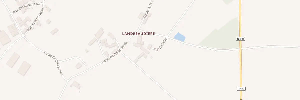 Plan du 2 Rue du Puits à Londigny