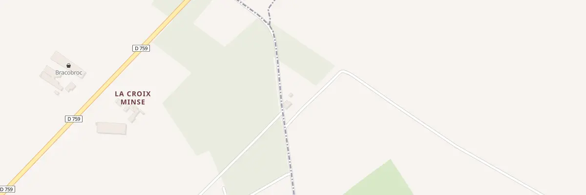 Plan du 2 La Croix Minse à Sammarçolles