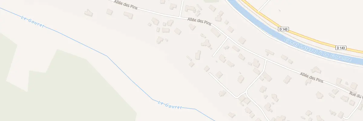 Plan du 295 All des Pins à Fourques-sur-Garonne