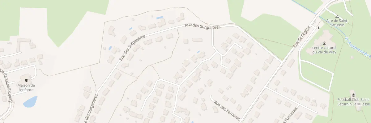 Plan du 49 Rue du Pré Vieux à Saint-Saturnin