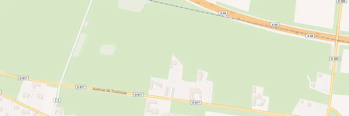 Plan du 5 Av de Toulouse à Angos