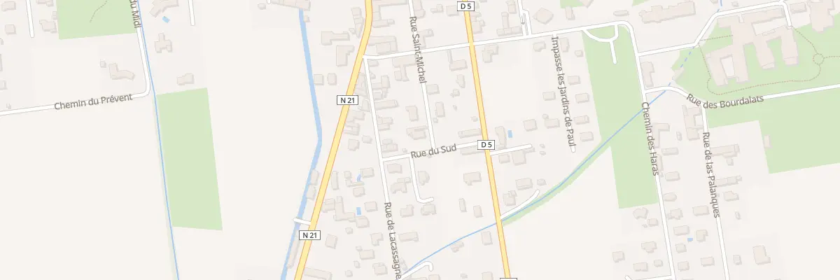 Plan du 4 Rue du Sud à Rabastens-de-Bigorre