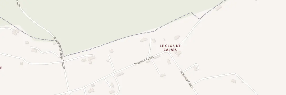 Plan du 223 Imp Calais à Englesqueville-en-Auge