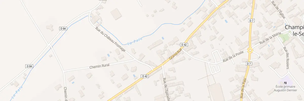 Plan du 27B Gr Grand Rue à Champigny en Rochereau