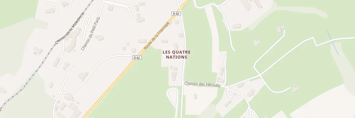 Plan du 126 Che des Quatre Nations à Pennedepie