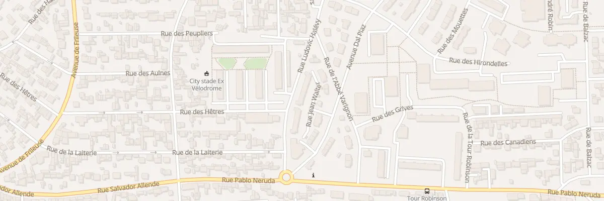 Plan du 1 Rue Jean Walter au Havre