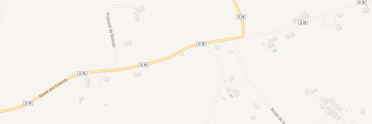 Plan du 7 Rte des Essards à Saint-Romain