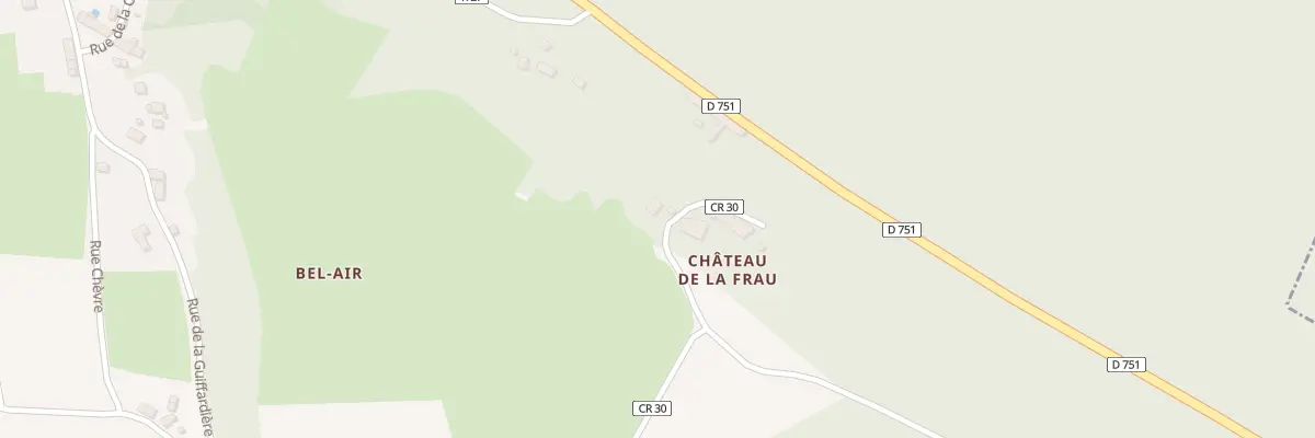 Plan du 80A Frau à Thizay