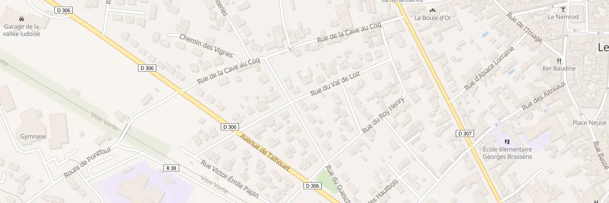 Plan du 3 Rue du Val de Loir au Lude