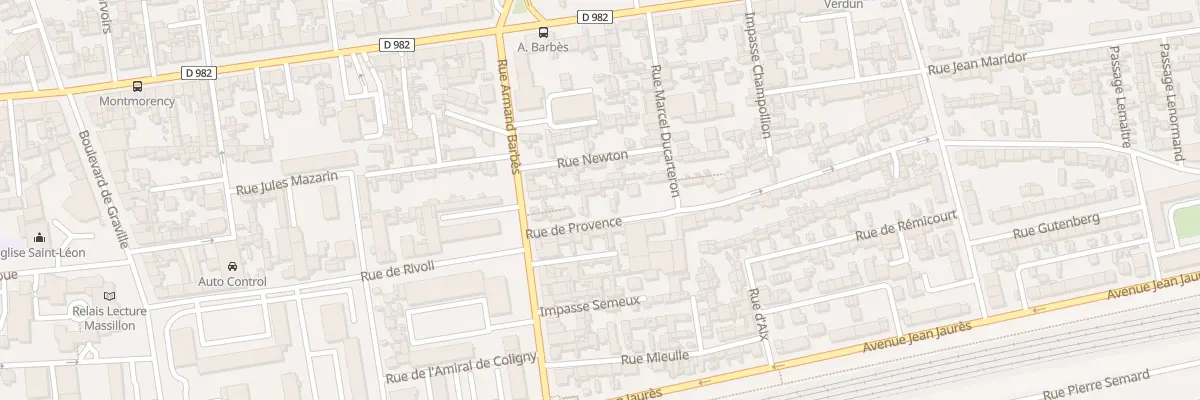 Plan du 9 Rue de Provence au Havre