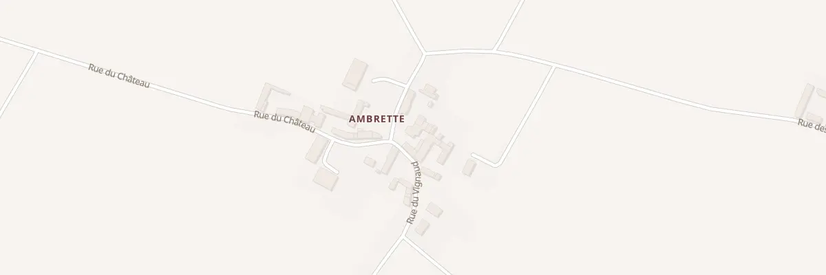 Plan du 4 Rue du Château à Amberre