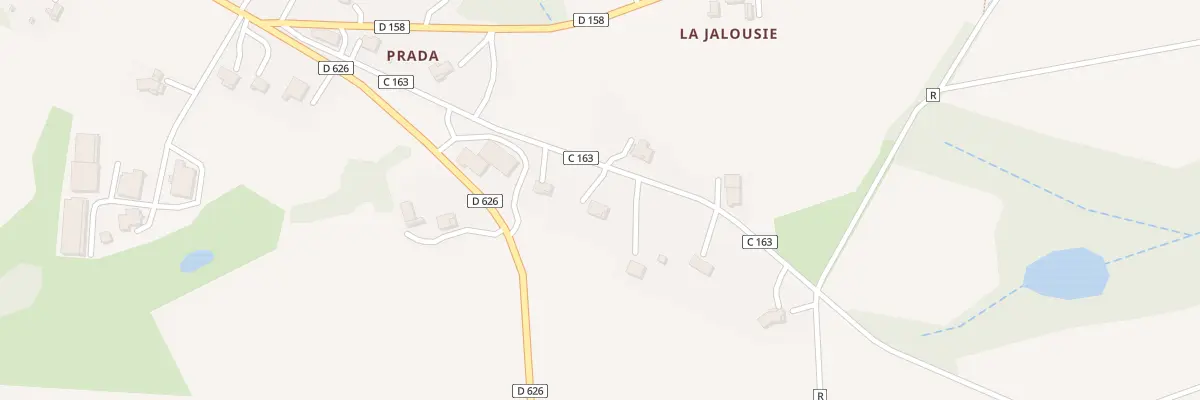 Plan du 308 Che du Prada à Eauze