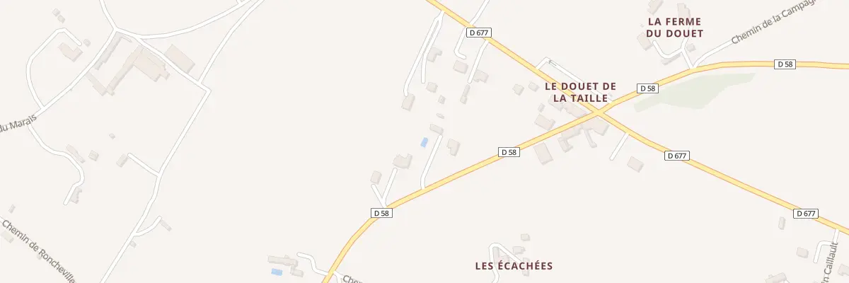 Plan du 210 Rte de Roncheville à Saint-Martin-aux-Chartrains
