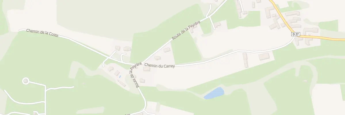 Plan du 11 Rte de la Peyrère à Lescurry