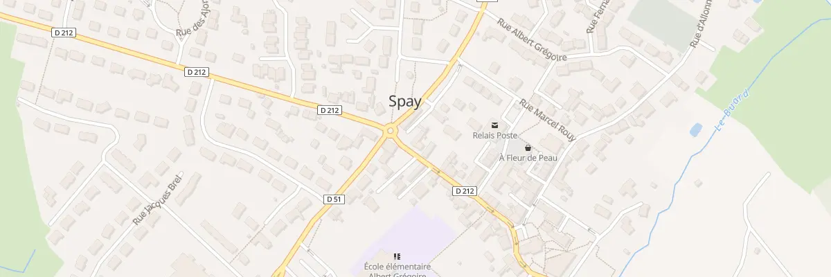 Plan du 20 Rue de Voivres à Spay