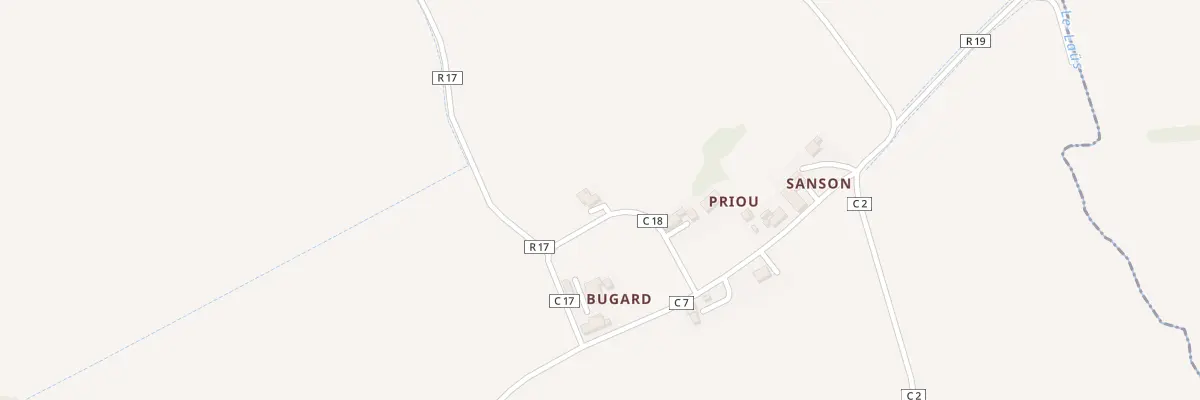 Plan du 5000 Chem du Baron à Saint-Justin