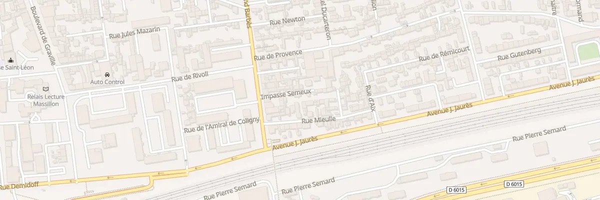 Plan du 13 Rue de Mieulle au Havre