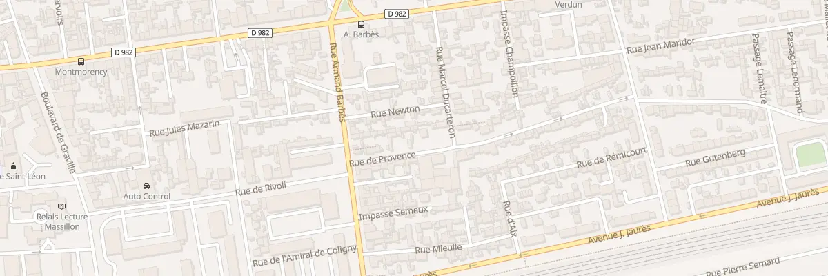 Plan du 13 Rue de Provence au Havre