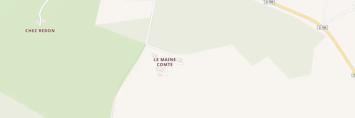 Plan du 2 Le Maine Comte à Juignac