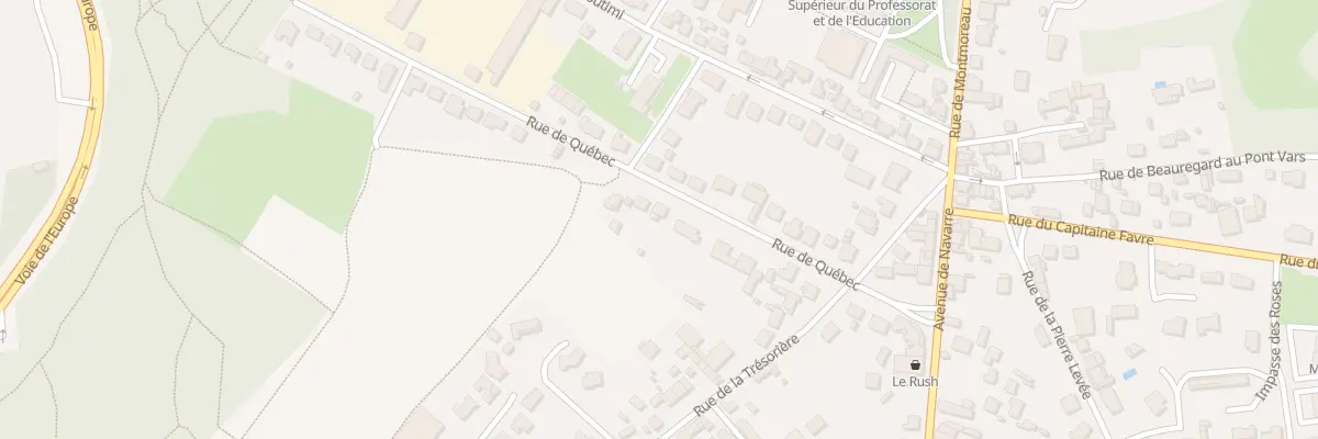 Plan du 21 Rue de Quebec à Angoulême