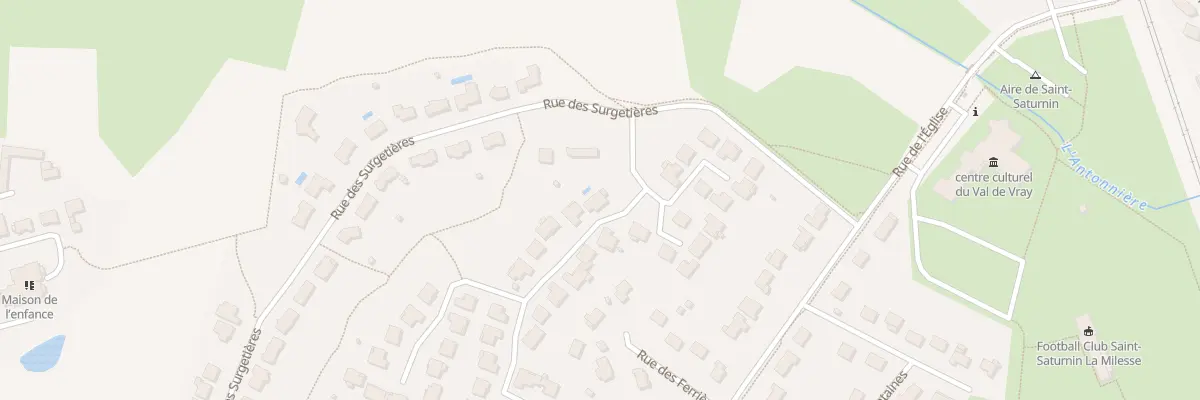 Plan du 51 Rue du Pré Vieux à Saint-Saturnin
