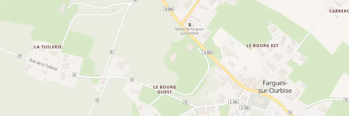 Plan du 5213 Le Bourg-Ouest à Fargues-sur-Ourbise