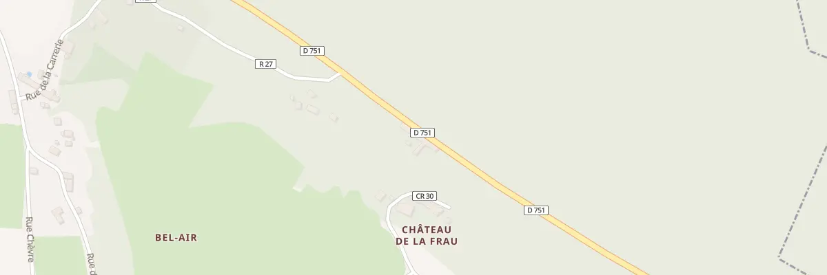 Plan du 81 Frau à Thizay