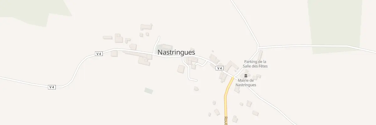 Plan du 8 Le Bourg à Nastringues