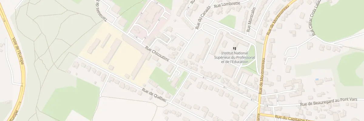 Plan du 32 Rue Hassel à Angoulême