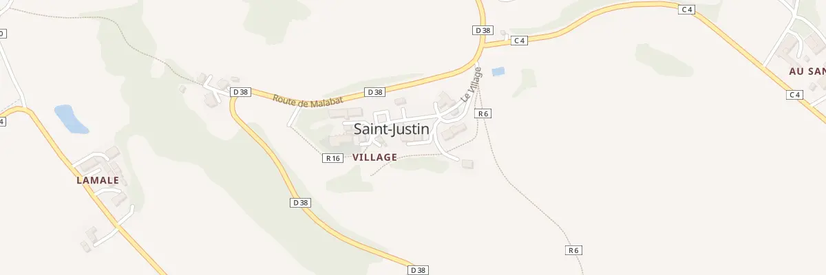 Plan du 26 Qua le Village à Saint-Justin