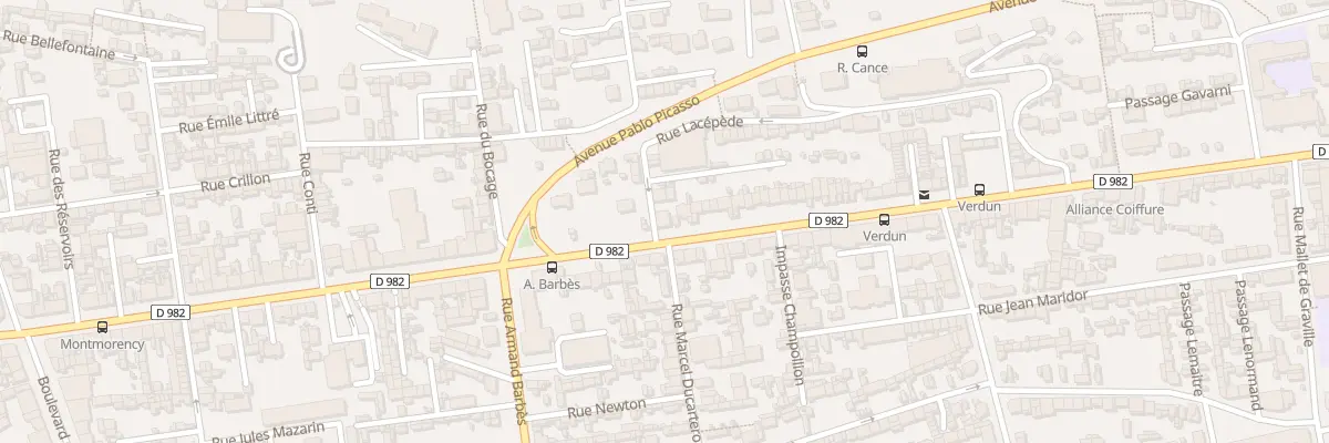 Plan du 2 Rue Lacépède au Havre