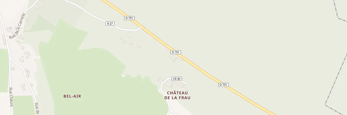Plan du 82 Frau à Thizay
