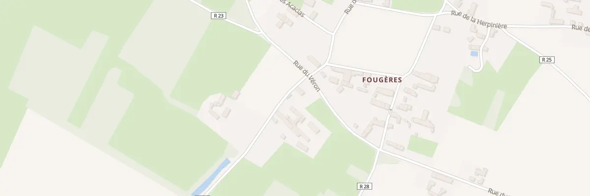 Plan du 2 Rue de l’Ormeau à Savigny-en-Véron