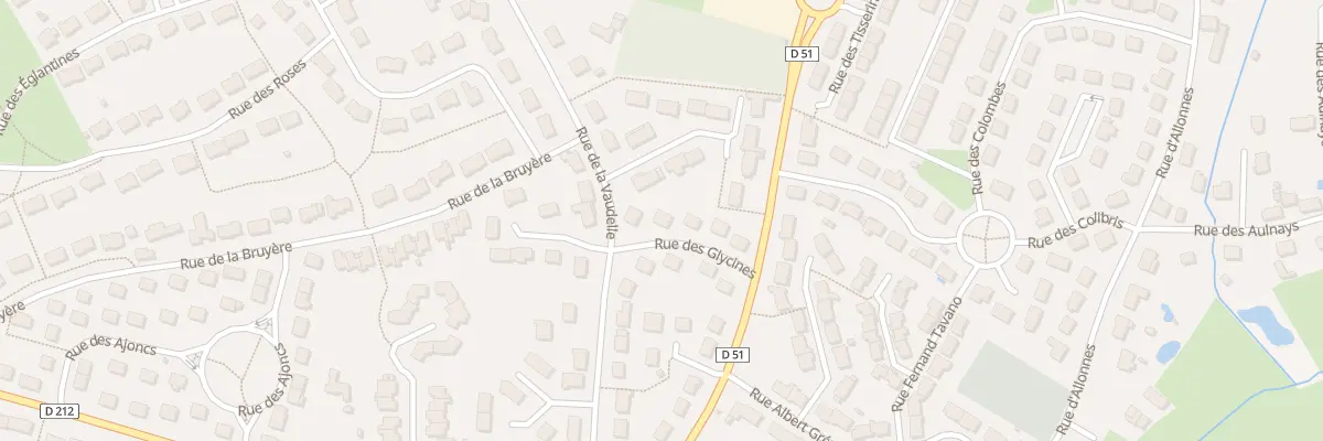 Plan du 8 Rue des Glycines à Spay