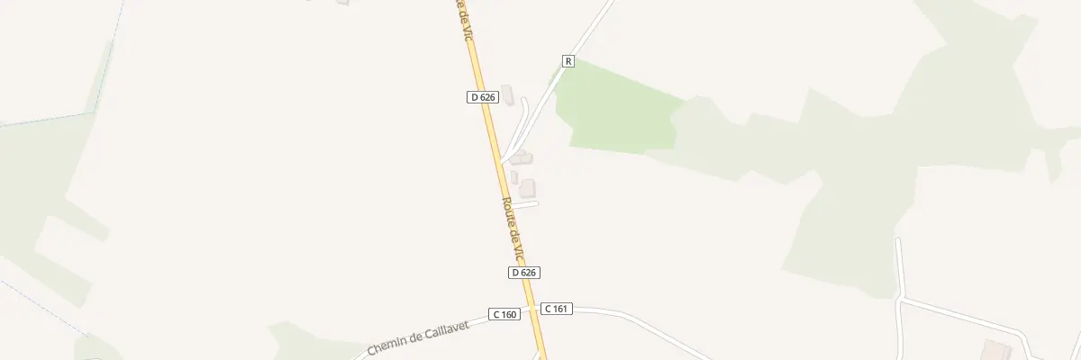 Plan du 3583 Rte de Vic à Eauze