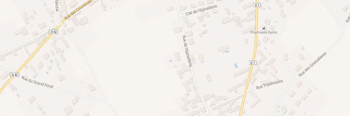 Plan du 11B Rue de l’Epinellerie à Champigny en Rochereau