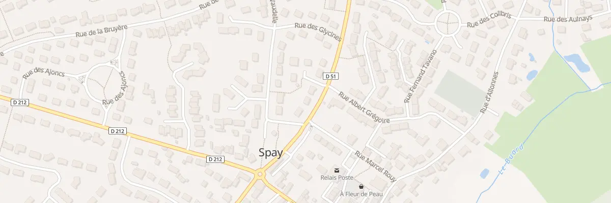 Plan du 3 Rue Emmanuel Baert à Spay