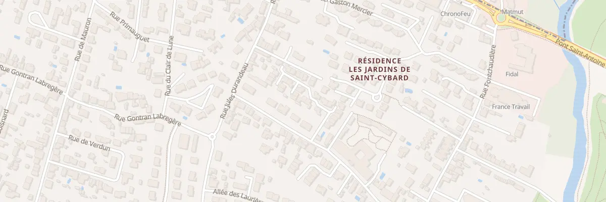 Plan du 143B Rue Jules Durandeau à Angoulême