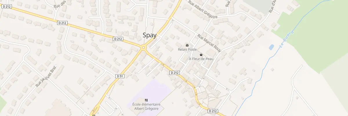 Plan du 12 Rue de Voivres à Spay