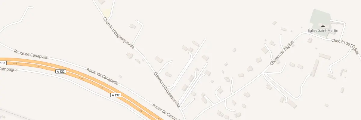Plan du 108 Che d’Englesqueville à Saint-Martin-aux-Chartrains