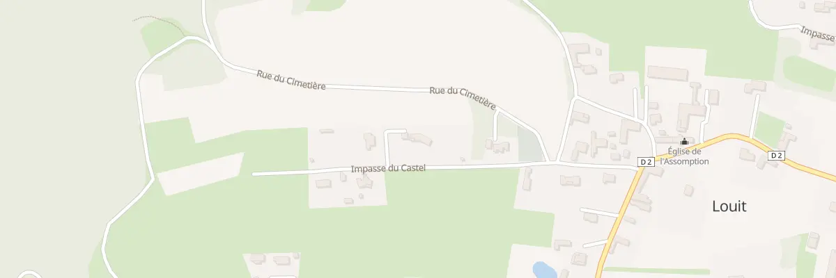 Plan du 17 Imp du Castel à Louit