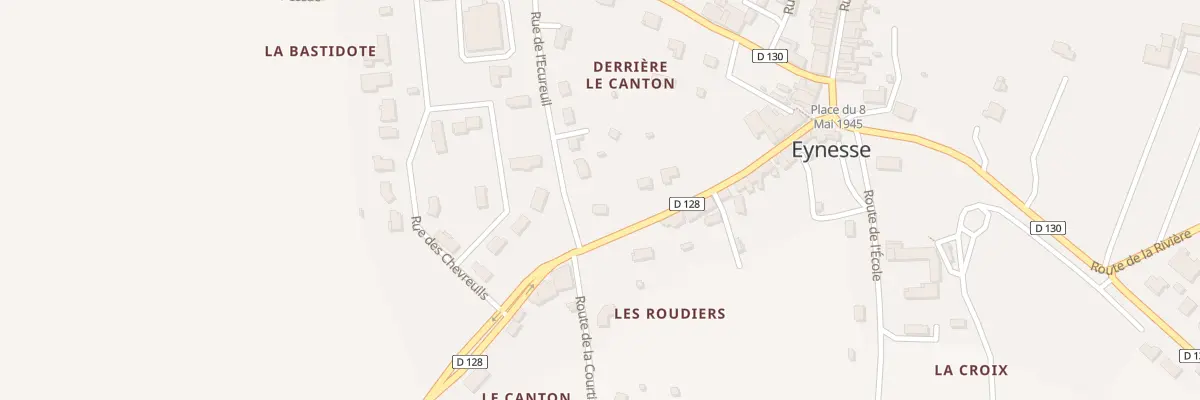 Plan du 4 Derriere Le Canton à Eynesse