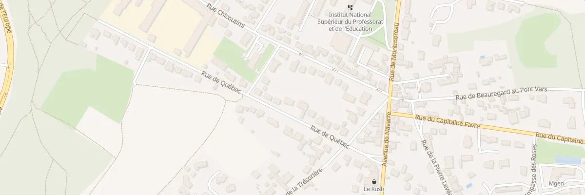 Plan du 18 Rue de Quebec à Angoulême