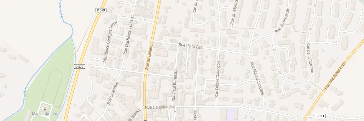 Plan du 34 Rue Paul Banaston à Livarot-Pays-d’Auge